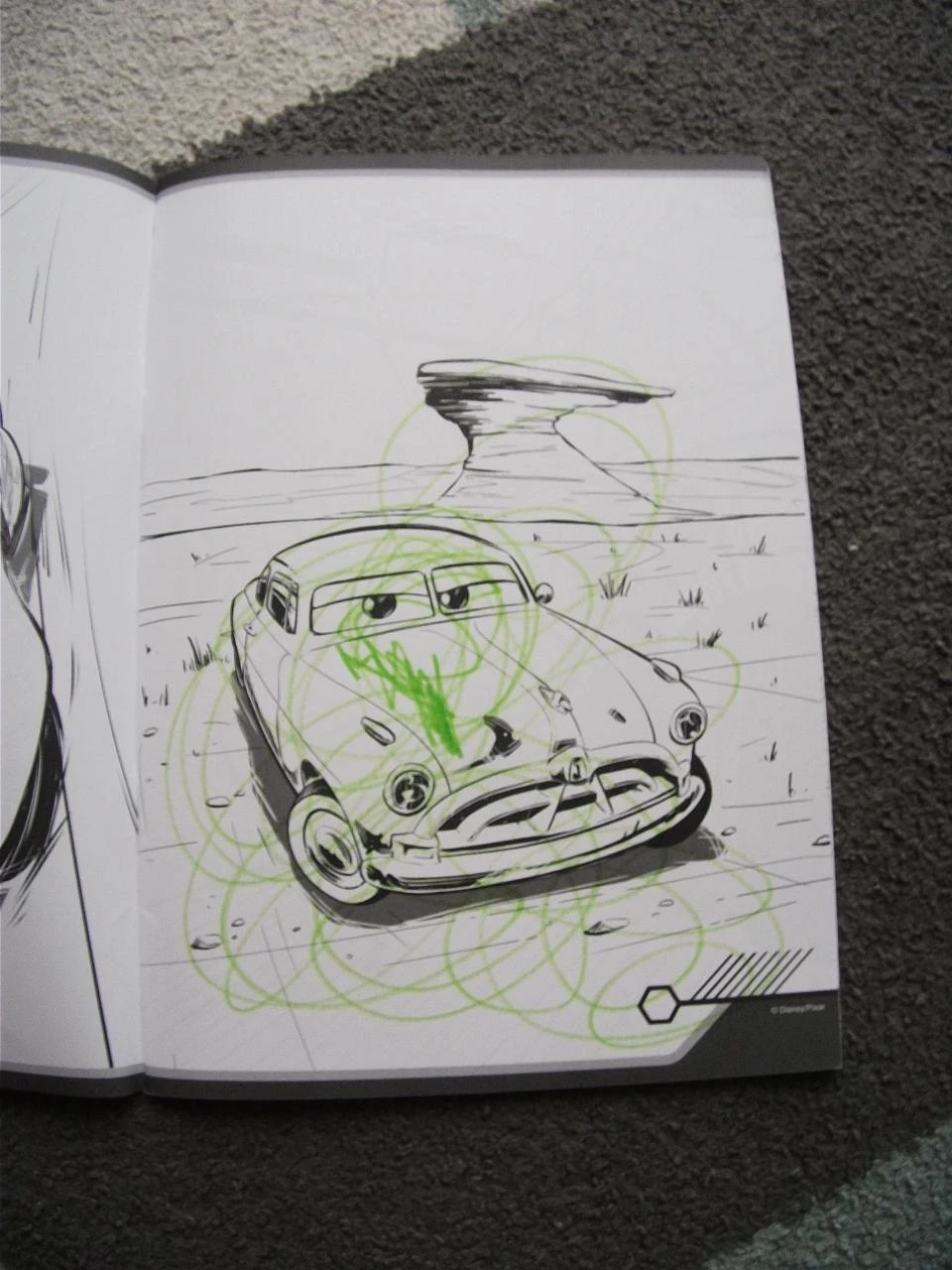 Lote de 2 livros de colorir Carros – photo 2